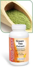 Green Tea Extract provides powerful antioxidants
